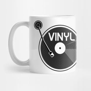 Vinyl Record Turntable Mug